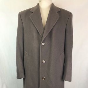 Silver Cloud Cashmere Wool Blend Trench coat